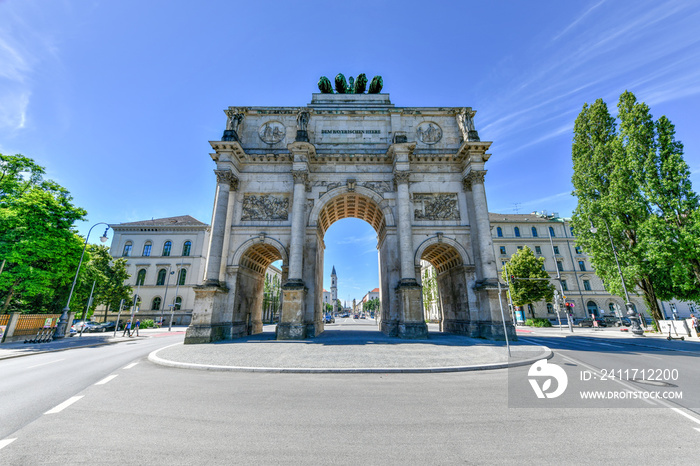 The Siegestor (Victory Gate) - Munich, Germany