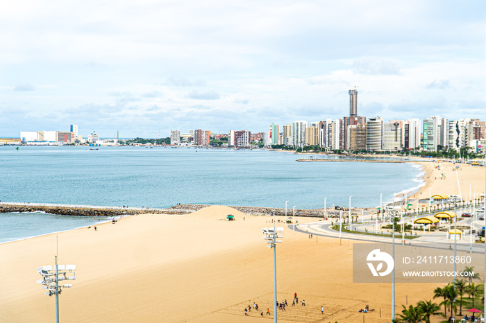 Orla da Praia de Iracema.