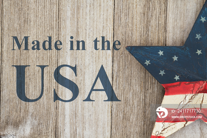 Made in the USA message