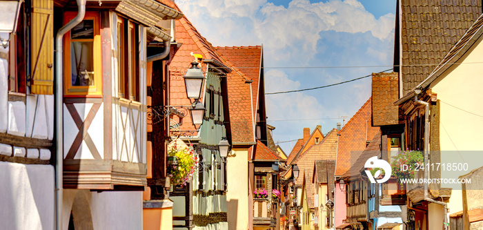 Turckheim, France, HDR Image