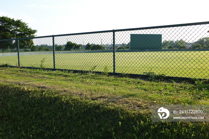 fence on the field