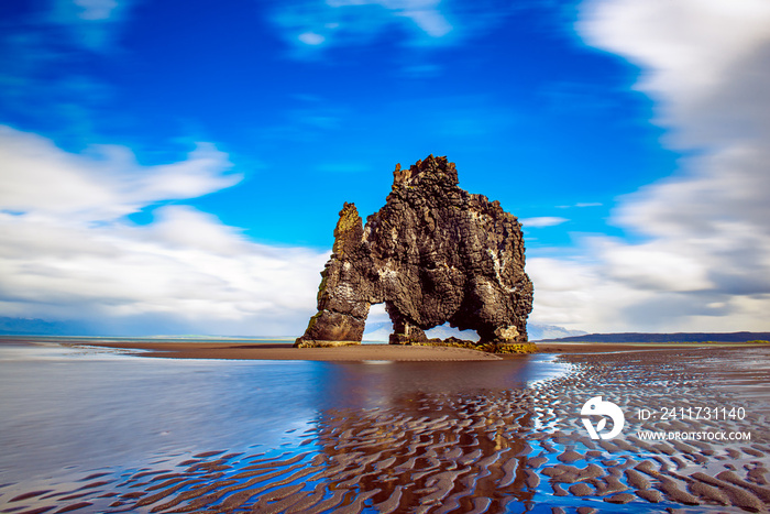 Hvitserkur rock in Iceland