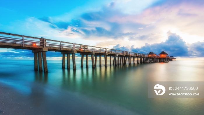 Scenic Naples Pier, Florida