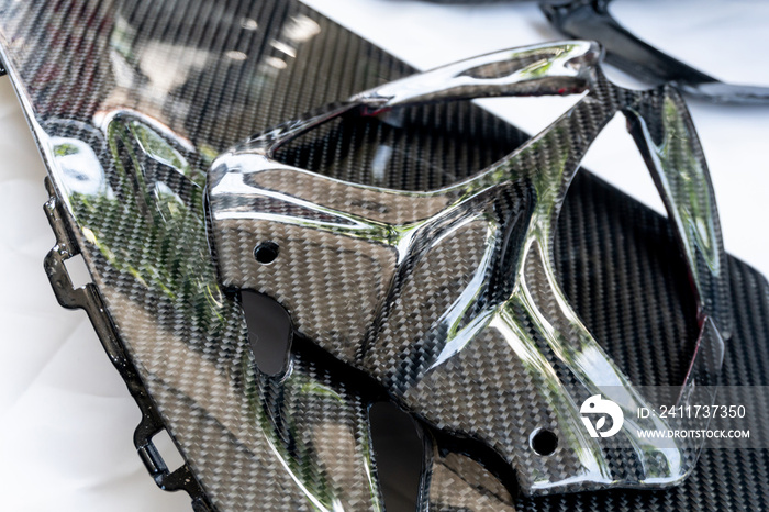 Carbon fiber composite product for motor sport and automotive racing