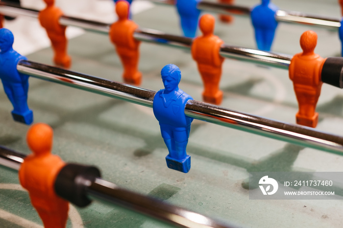 game of table soccer football