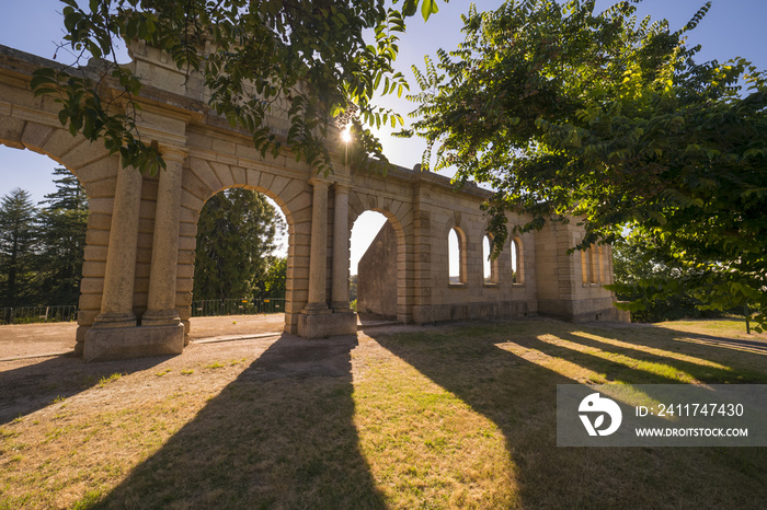 Old ruins of Beechworth Hospital