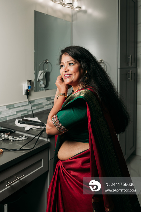 South Asian woman lifestyle portraits