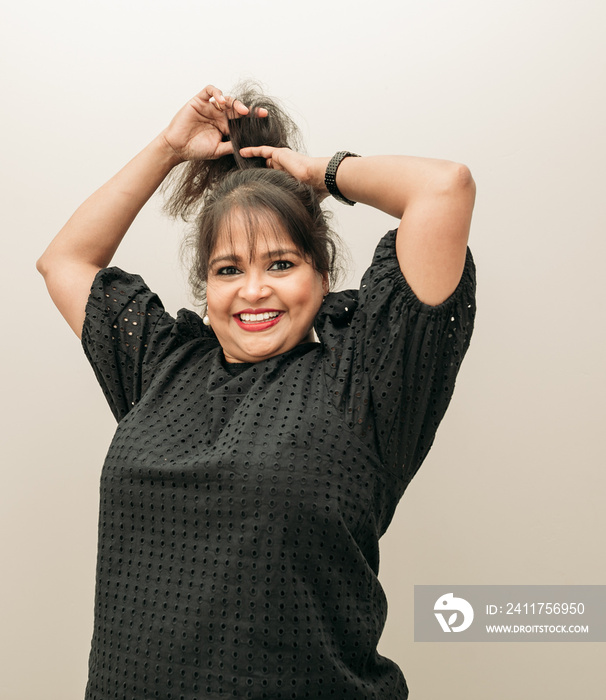 South Asian Mom fashion portrait