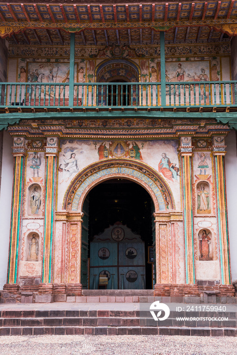 San Pedro de Andahuaylillas (aka Sistine Chapel of America), Peru, South America