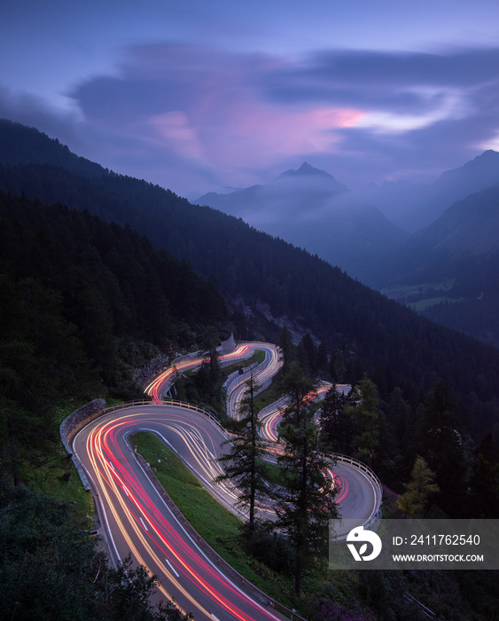 Maloja pass is one of the most picturesque mountain passes of Switzerland. Providing a connection between the Engadin Valley of Switzerland to Val Bregaglia of Italy, Malojapass is above 1800 meters