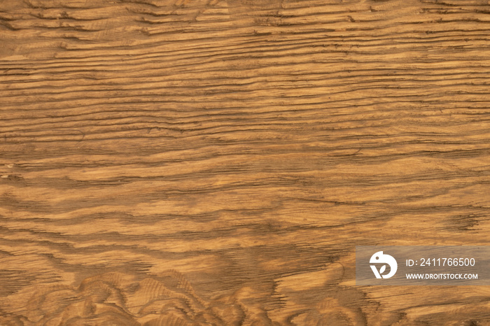 Wood texture of brushed pine boards with knots. Abstract background with wood pattern. Distressed wood texture. Aged wood wallpaper.