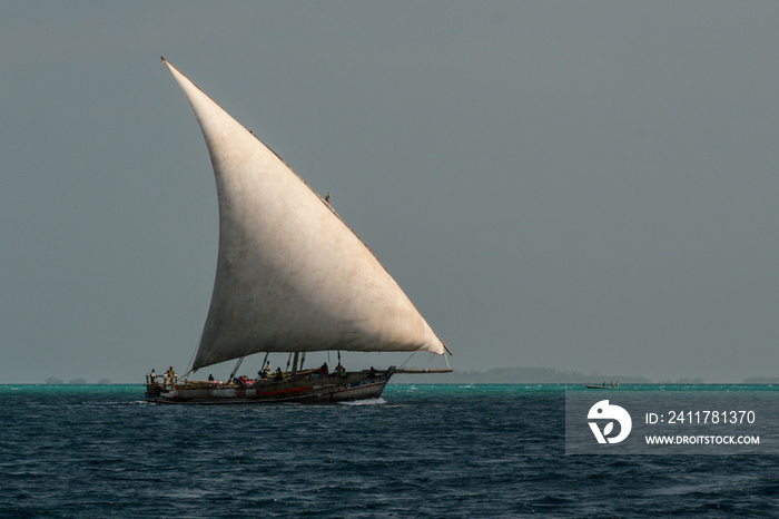 Dhow on the horizon