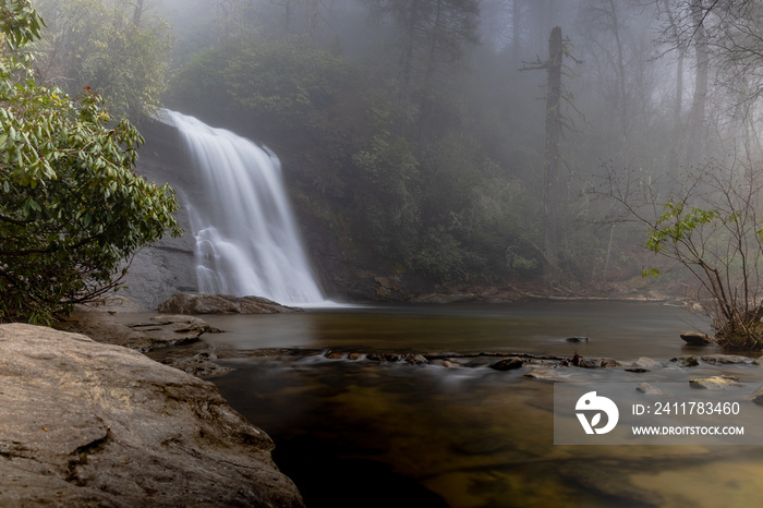 Blue Ridge Mountains waterfall