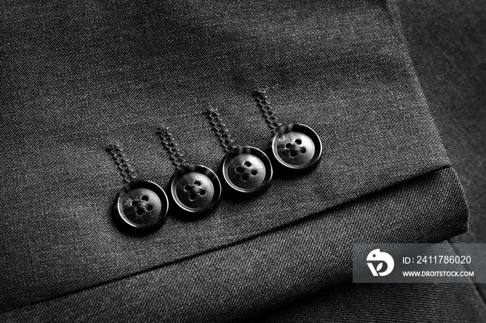 Suit Buttons Business Formal Fashion Wear