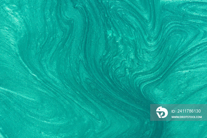 green painted metallic background texture