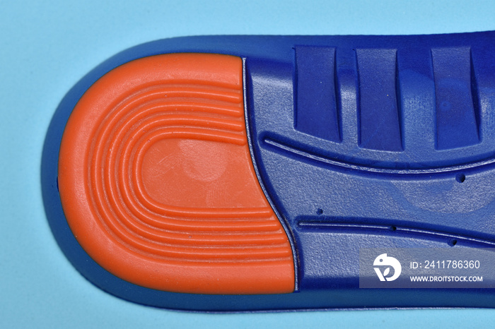 New orthopedic  shoe insoles  detail