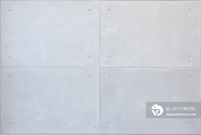 concrete panels with dots material