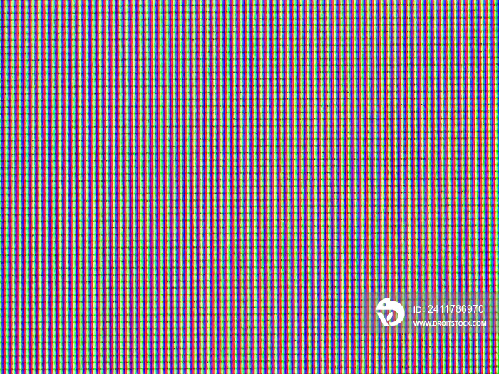 LCD screen micrograph