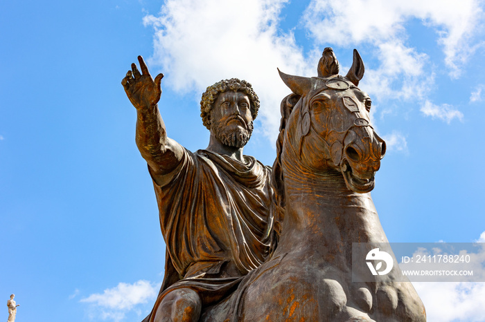 Equestrian statue of Marco Aurelio, Rome