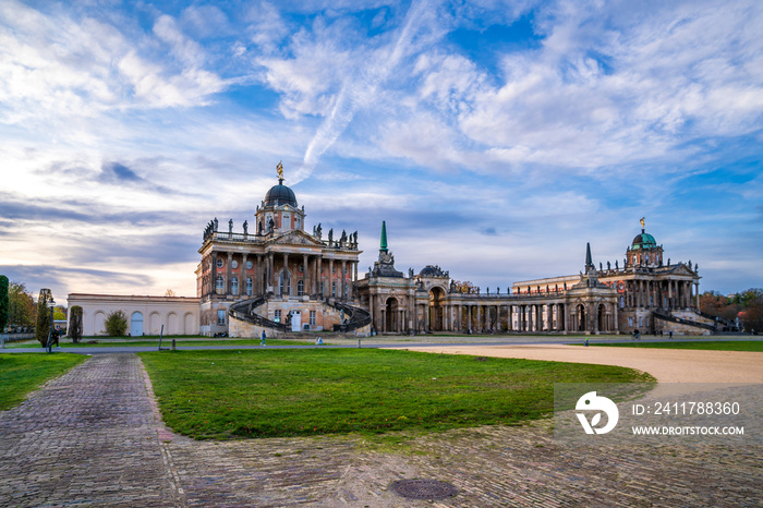 The New Palace buildings ib Potsdam of Germany