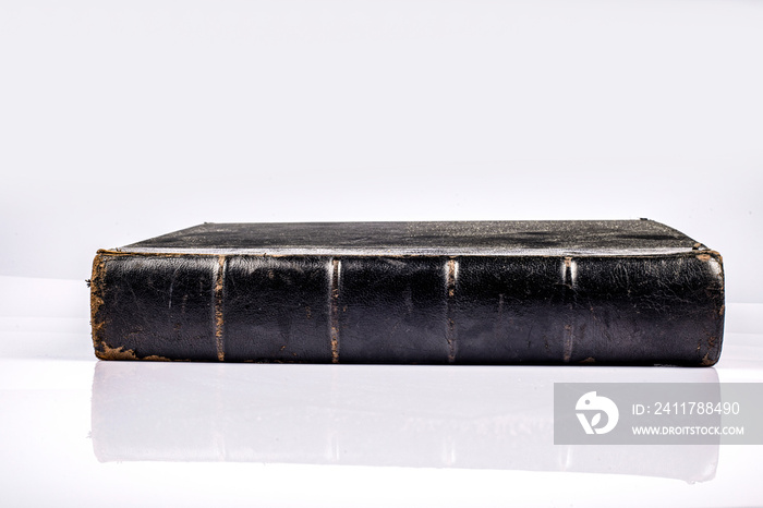 Spine of Old Black Book