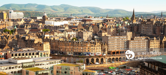 Edinburgh panorama, Scotland