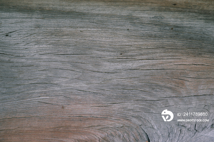 The surface of an old weathered wooden oak slab. Aged wood texture. Oak wood texture, background. Natural wood slab texture Wood Marble