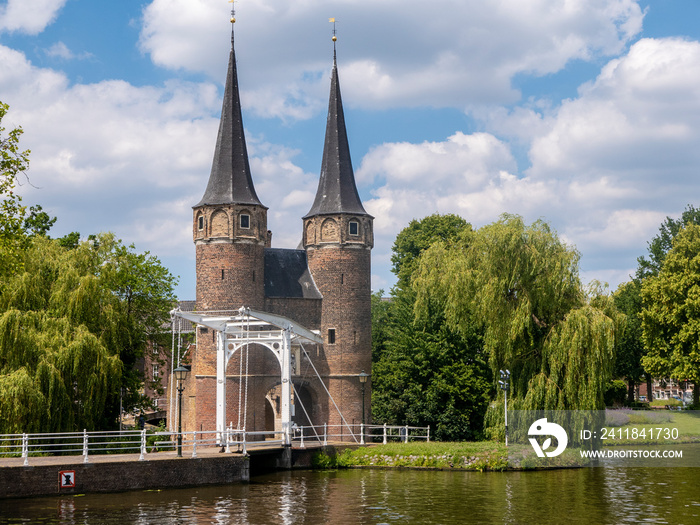 Oostpoort in Delft, Niederlande