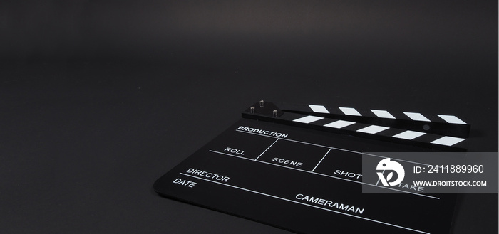 拍板或拍板或电影板在视频制作、电影、电影行业中的应用