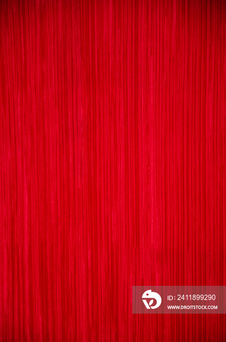 Red textured fabric background