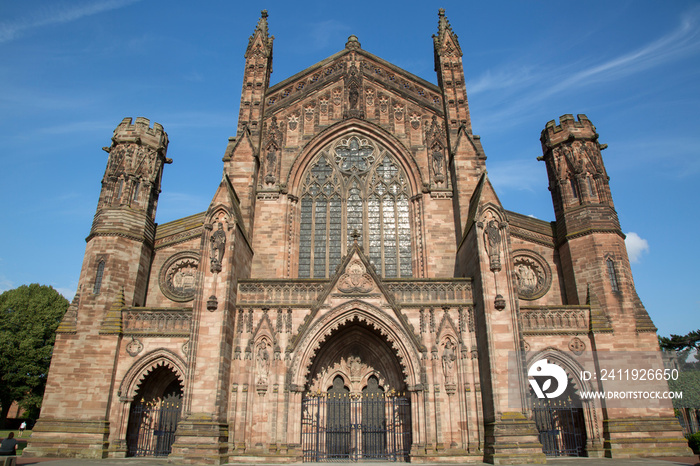 Cathedral Church Entrance, Hereford