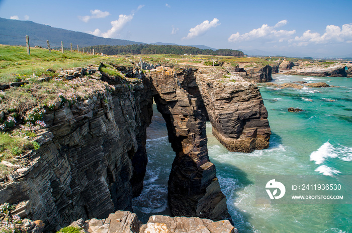 Playa de las Catedrales, Galicia, España