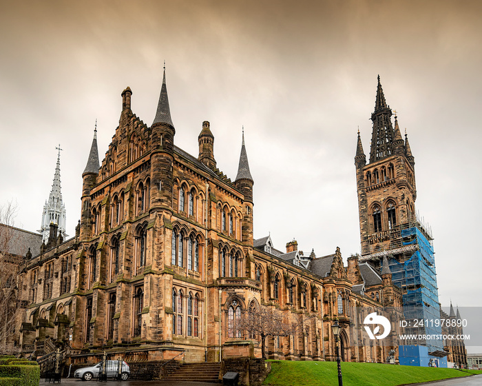 Glasgow University Main Building Front