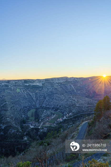 Cirque de Navacelles, Parc National des Cévennes, Herault, France