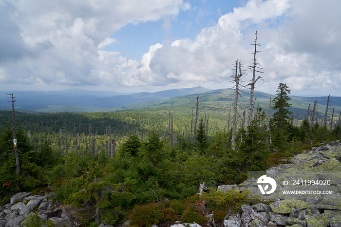 Nationalpark Bayrische Wald von Waldhäuser bis Neuschönau und rund um den Berg Lusen 1373m