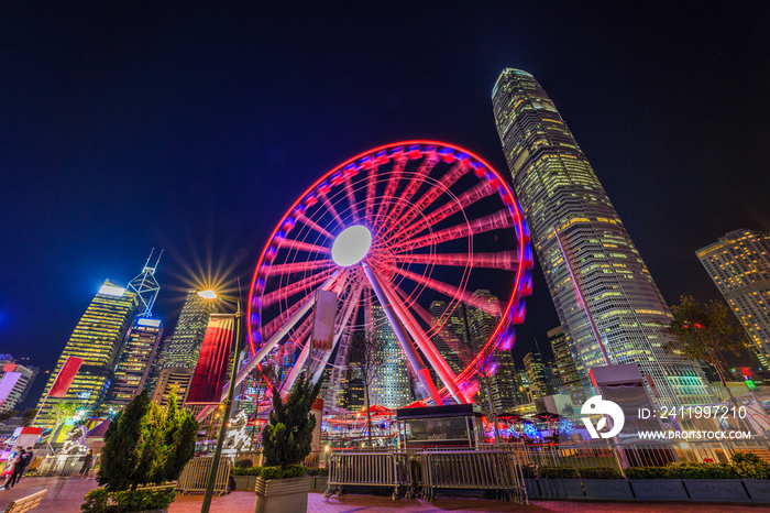 香港摩天轮，香港观景轮。