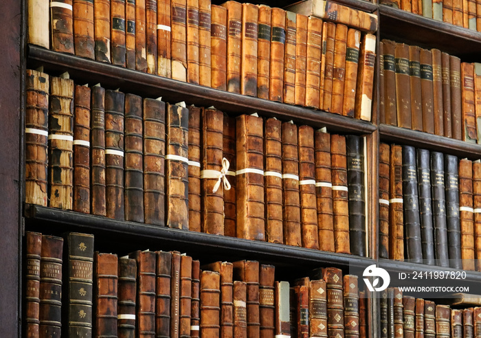 Books in the library