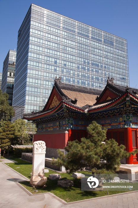 北京复兴门金融街建筑