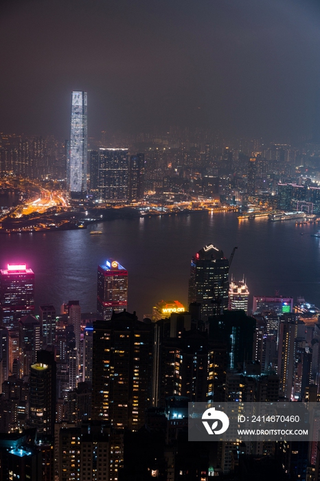 高视角看香港城市景观