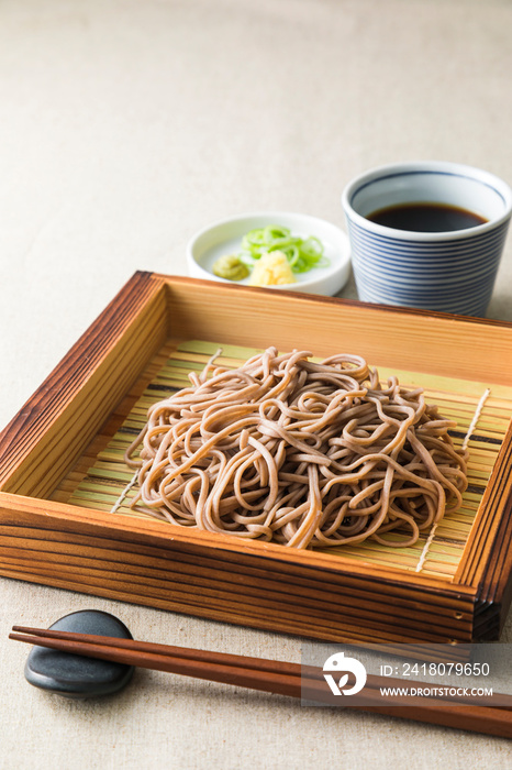 せいろ蕎麦(十割蕎麦)　Japanese soba noodles