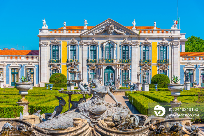 葡萄牙里斯本奎鲁兹国家宫殿景观