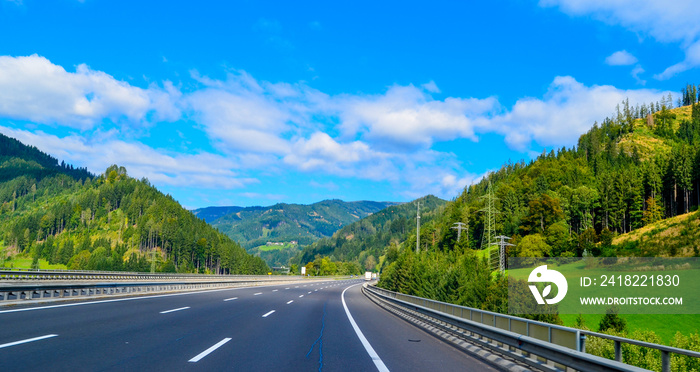 Alpenautobahn Österreich