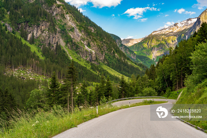 Schlegeis Alpenstraße - Zillertaler Alpen, Österreich