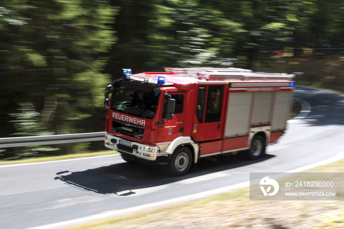 Eiliger Feuerwehreinsatz