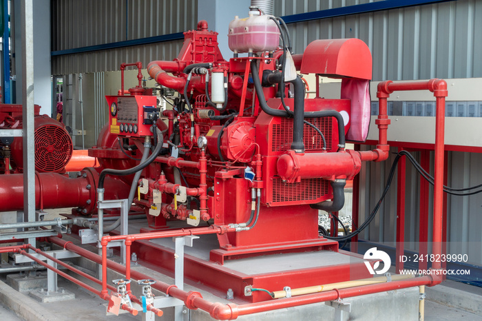 工业区消防泵用柴油发电机