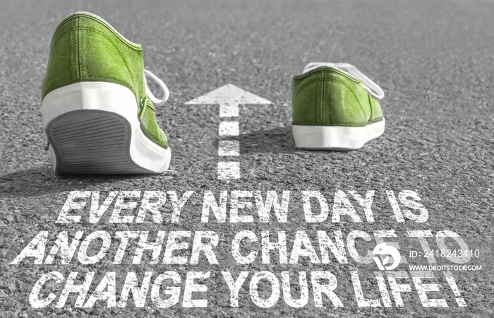 每一个新的一天都是改变你生活的另一种方式！