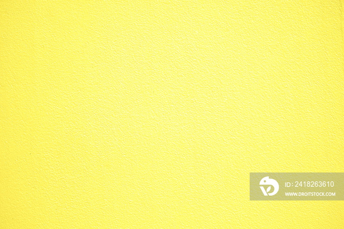 Yellow Concrete Wall Texture Background.