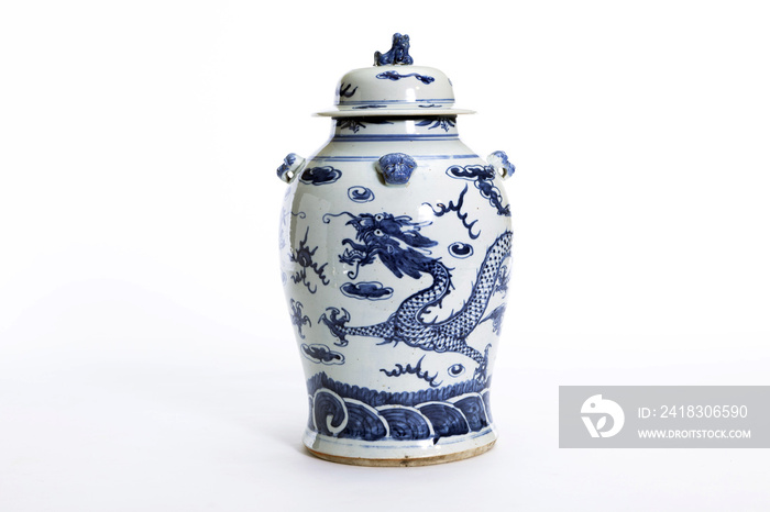 美丽的中国古董花瓶