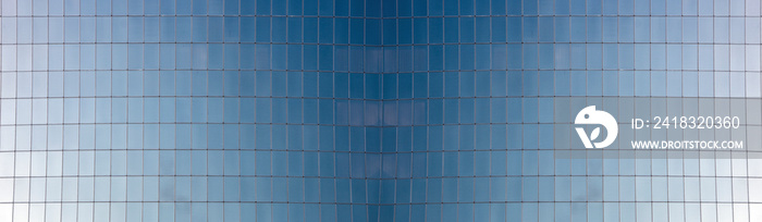 Glass windows of skyscrapers, texture. Matte surface not reflecting the sky