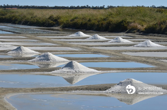 Salt marshes (Marais salants), France